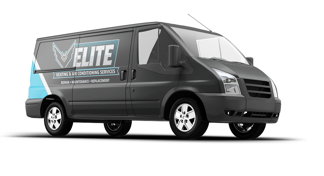 Elite Heating & Air Conditioning Van